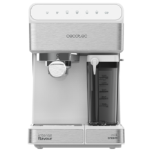 Power Instant-ccino - Kaffeevollautomat, Touch Bianca Serie, Druck 20 Bar, Fassungsvermögen 1,4 L, 6 Funktionen, Thermoblock-Heizung, Touch Control, Milchtank, 1350 W