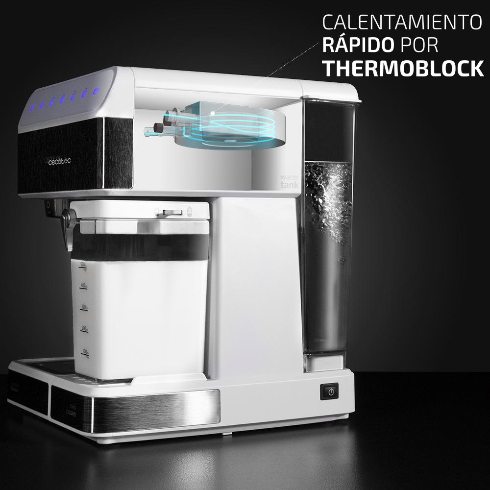 Cecotec Cafetera Superautomática Power Instant-Ccino 20 Touch Blanco