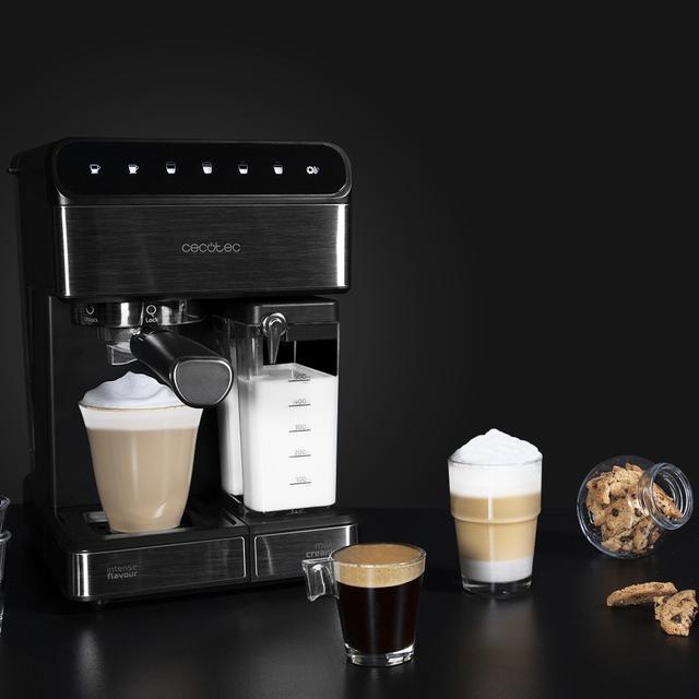 Power Instant-ccino 20 - Kaffeevollautomat, Druck 20 Bar, Fassungsvermögen 1,4 L, 6 Funktionen, Thermoblock-Heizung, Touch Control, Milchtank, 1350 W