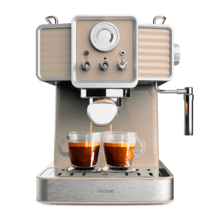 Máquina De Café Express Power Espresso 20 Tradizionale Light Beige para expressos e cappuccinos