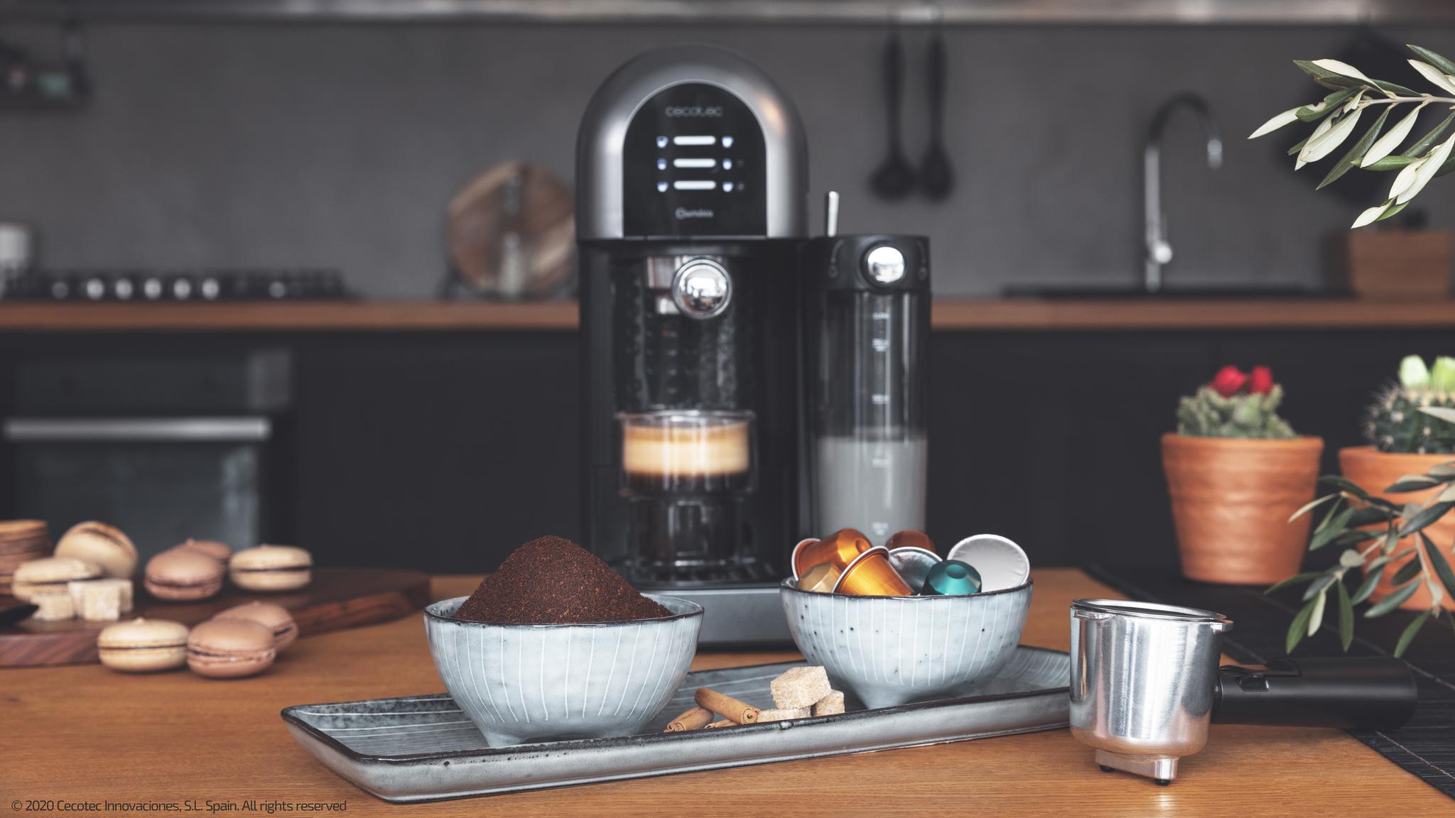 Máquina De Café Espresso Multifunción Totalmente Automática, Cafetera De  Cápsulas, Máquina De Café Con Leche Y Capuchino De Un Botón, Cafetera  Espresso De 420,5 €