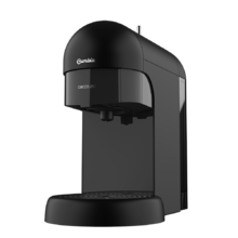 Espressomaschine Cumbia Capricciosa Black. 19 bar Druck, Geeignet für gemahlenen Kaffee und ESE-Einzelkapseln, Wassertank 600 ml, Spülmaschinenfester Filter
