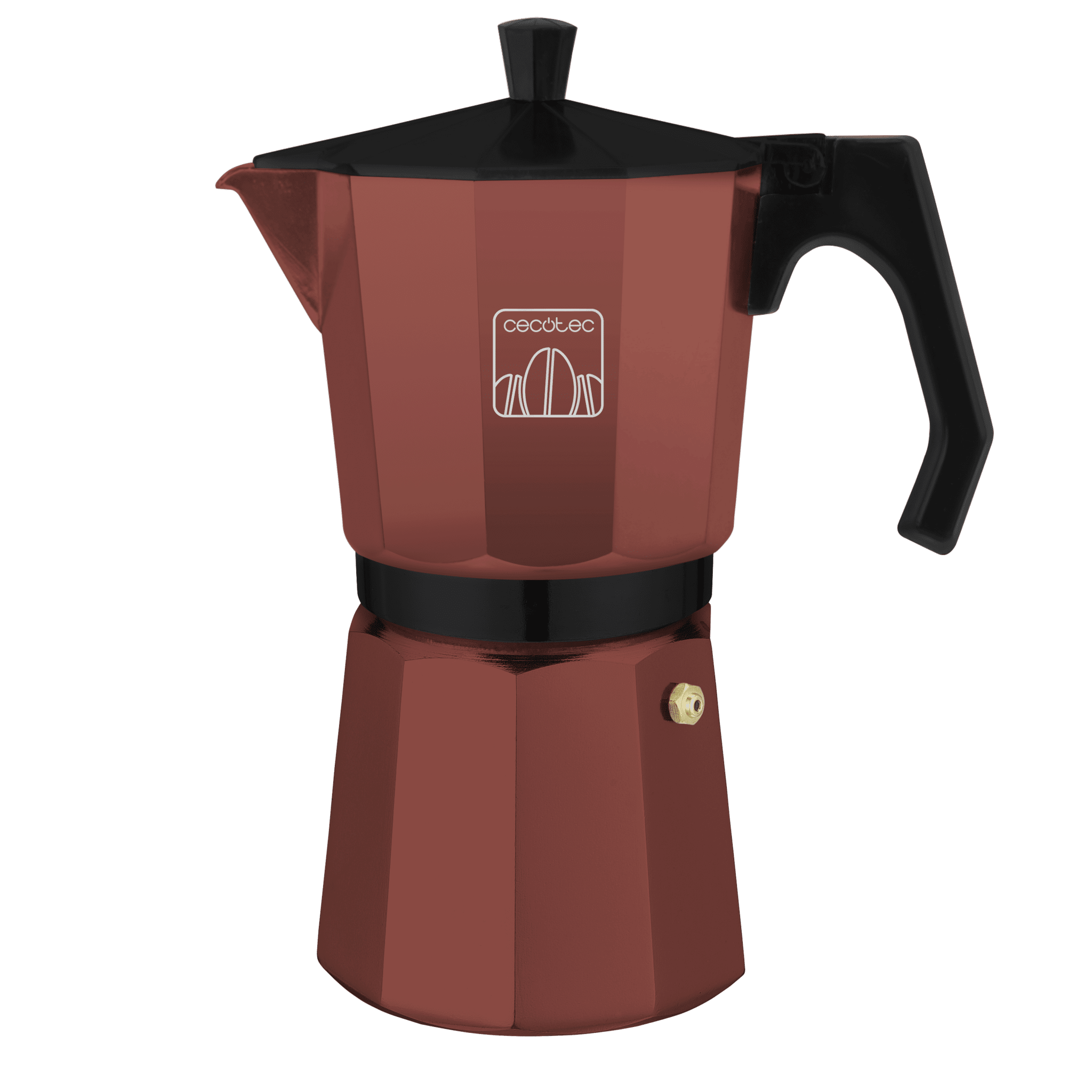 Cafetera Italiana CECOTEC MokClassic 1200 Garnet para 12 tazas