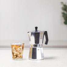 Caffettiera Cumbia Mokclassic 600 Shiny. In alluminio pressofuso, adatta a tutti i tipi di cucine, per 6 tazze di caffè