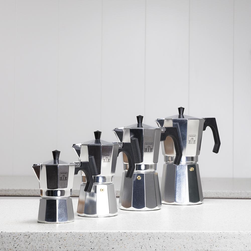 Gama de cafeteras italianas CECOTEC MokClassic Shiny