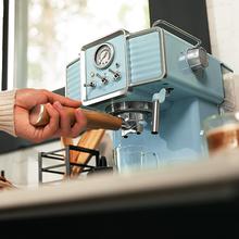 Cafetera Express Power Espresso 20 Tradizionale Light Blue para espressos y cappuccinos, rápido Sistema de Calentamiento por thermoblock, 20 Bares, manómetro PressurePro y vaporizador orientable