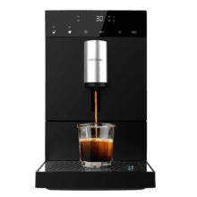 Cremmaet Compact Kompakter Kaffeevollautomat mit 19 Riegeln und Thermoblock-System.