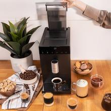 Cremmaet Compact Cafetière super automatique compacte avec 19 bars et système Thermoblock.