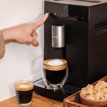 Cecotec Cafetera Superautomática Cremmaet Compact. 1350 W, 19 Bares,  Sistema de Calentamiento por Thermoblock, Depósito 150 gr Café con  Molinillo y 1,1 L, Limpieza Automática : : Hogar y cocina