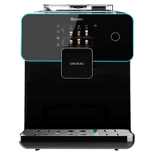 Power Matic-ccino 9000 Serie Nera S. ‌Máquina de café superautomática que mói o café e adiciona leite de forma automática para desfrutar dos melhores expressos e cappuccinos com um toque. Adapta-se a todos os gostos graças aos seus 20 tipos de bebidas quentes e ao seu sistema Custom Coffee que permite personalizar o seu café ideal. Permite a 10 utilizadores memorizar os seus café favoritos para os aproveitar todos os dias.