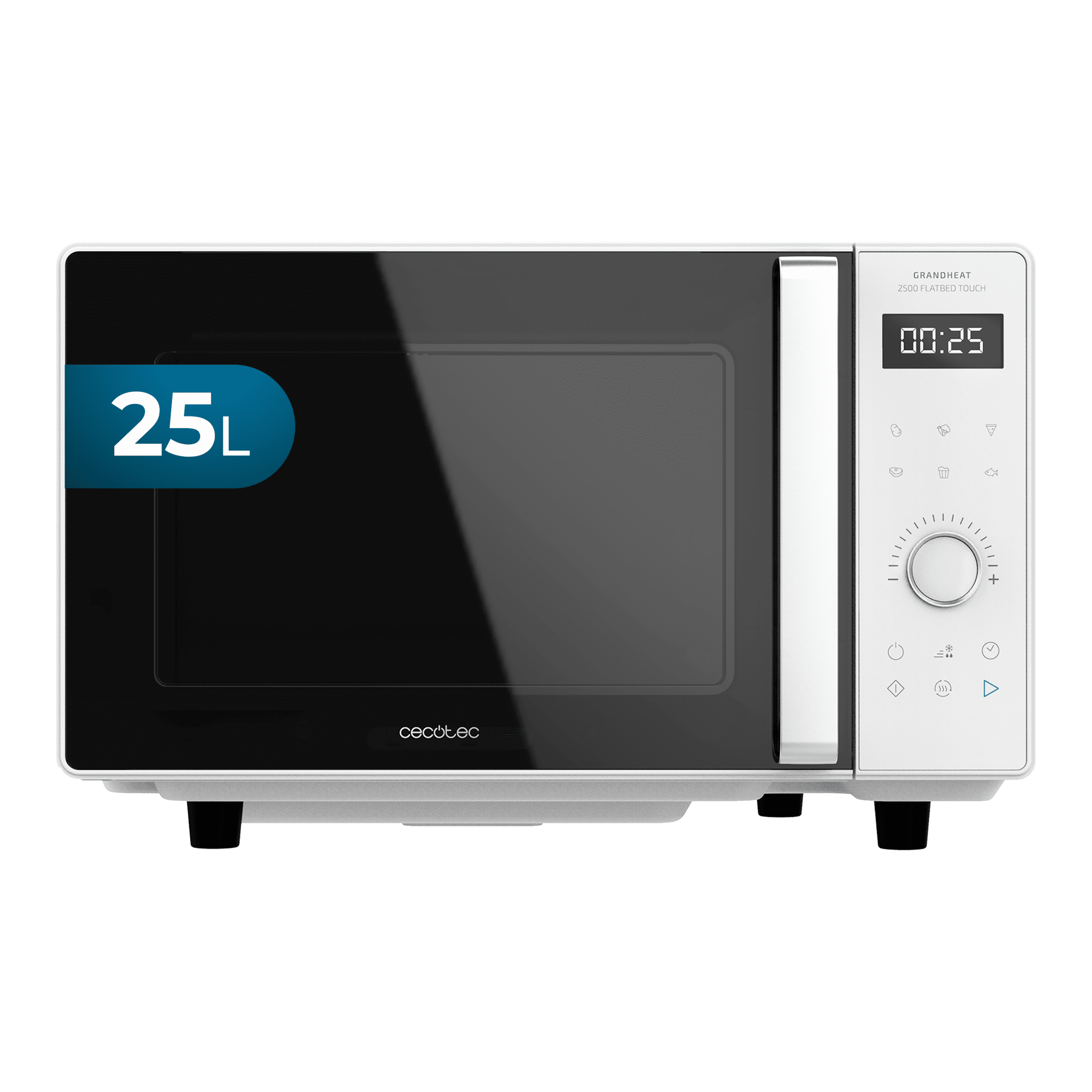 Forno A Microonde Cecotec Senza Piatto - 23L, 800W, 8 Programmi, Bianco - Foto 11