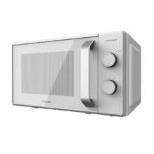 Microonde da 20 litri Grandheat 3020. 700 W, 6 livelli di potenza, rivestimento Anti-Dirt iTech e Tecnologia 3DWave, modalità scongelamento, timer, bianco