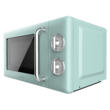 ProClean 3110 Retro Green Micro-onde mécanique avec grill de 20 L et 700 W.