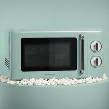 ProClean 3110 Retro Green Micro-onde mécanique avec grill de 20 L et 700 W.