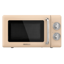 ProClean 3110 Retro Beige Micro-onde mécanique avec grill de 20 L et 700 W.