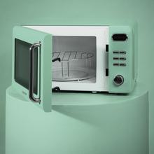 Micro-ondes ProClean 5110 Retro Green Digital avec grill de 20 L et 700 W.