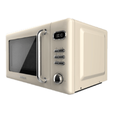ProClean 5110 Retro Beige Microonde digitale con grill de 20 L y 700 W.