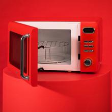 Micro-ondes ProClean 5110 Retro Red Digital avec grill de 20 et 700 W.