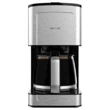 Coffee 56 Heat Cafetière idéale pour remplir 12 tasses avec une finition en acier inoxydable et un intensificateur d’arômes.