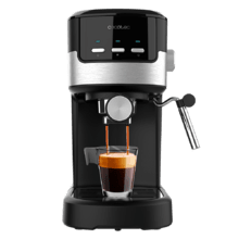 Caffettiera Power Espresso 20 Pecan Espresso da 20 barrette con vaporizzatore.