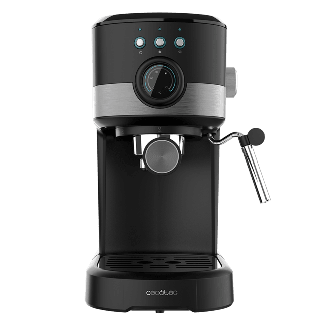 Power Espresso 20 Pecan Pro Machine à espresso 20 bars avec mousseur.