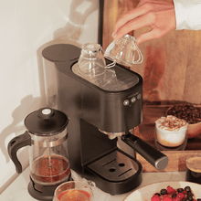 Cafetière Cafelizzia Fast Express avec 20 barres, thermobloc et vaporisateur.