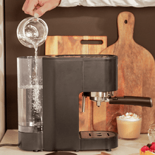 Cafetière Cafelizzia Fast Express avec 20 barres, thermobloc et vaporisateur.