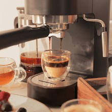 Caffettiera Cafelizzia Fast Express da 20 bar, blocco termico e vaporizzatore.