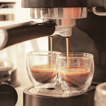 Cafetière Cafelizzia Fast Express avec 20 barres, thermobloc et vaporisateur.