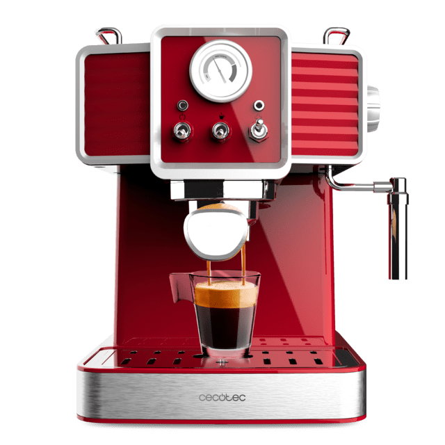 Power Espresso 20 Tradizionale Light Red Caffettiera espresso con
