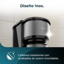 Coffee 66 Drop & Go Cafetera De Goteo con Termo portatil Con Acabado En Acero Inoxidable E Intensificador De Aroma.