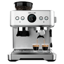 ‌Power Espresso 20 Barista Maestro Máquina de café barista com 20 bares, manómetro e 2 termoblock.