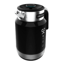 Bollitori per acqua ThermoSense 600 Touch Black con capacità di 1,7 litri, senza Bpa e 2200 W.