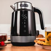 ThermoSense 600 Touch Black Wasserkocher mit 1,7 Liter Fassungsvermögen, Bpa-frei und 2200 W.