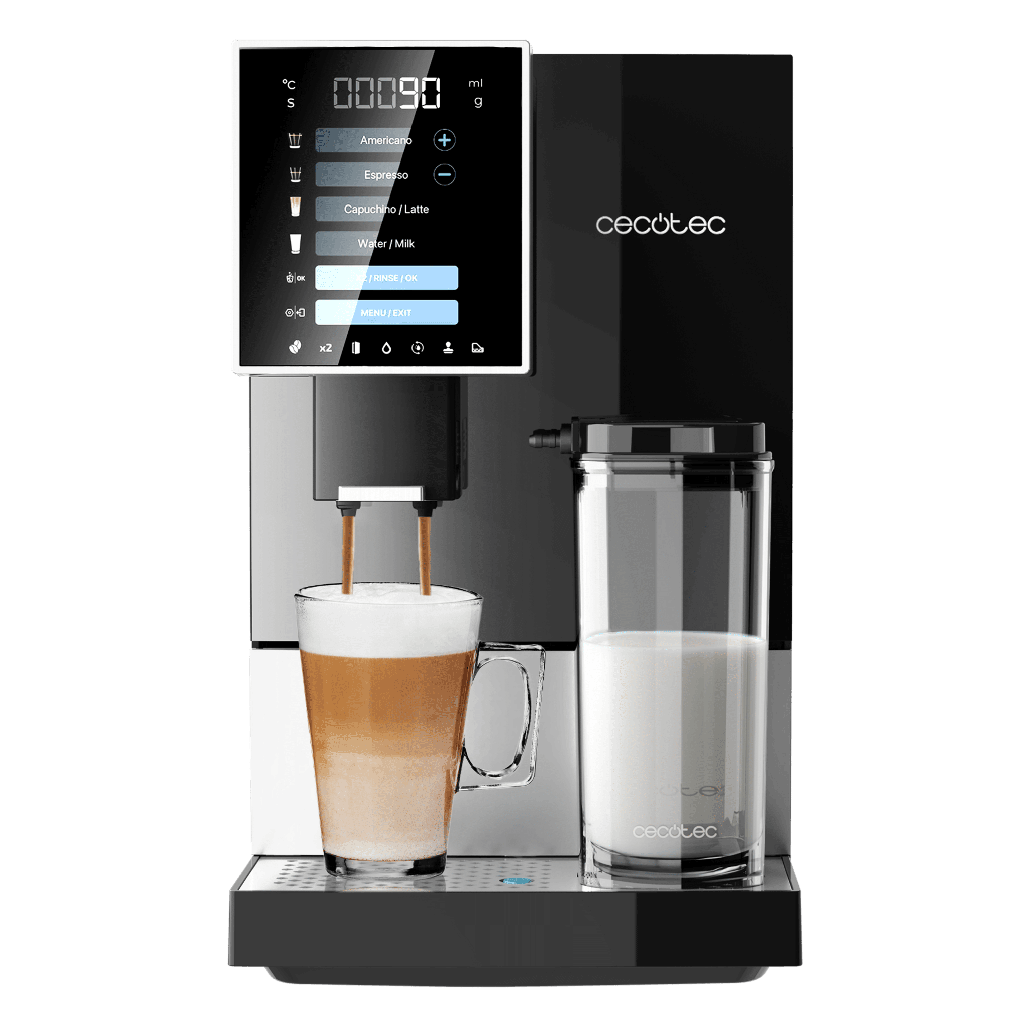 Cremmaet Compactccino, la nueva superautomática y súper compacta de Cecotec