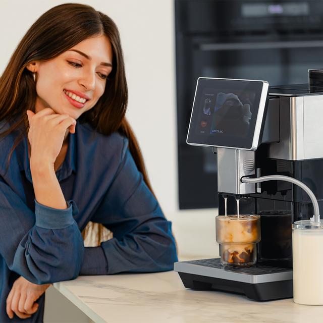 Cremmaet Tempo Cafetera superautomática con pantalla TFT de 7"