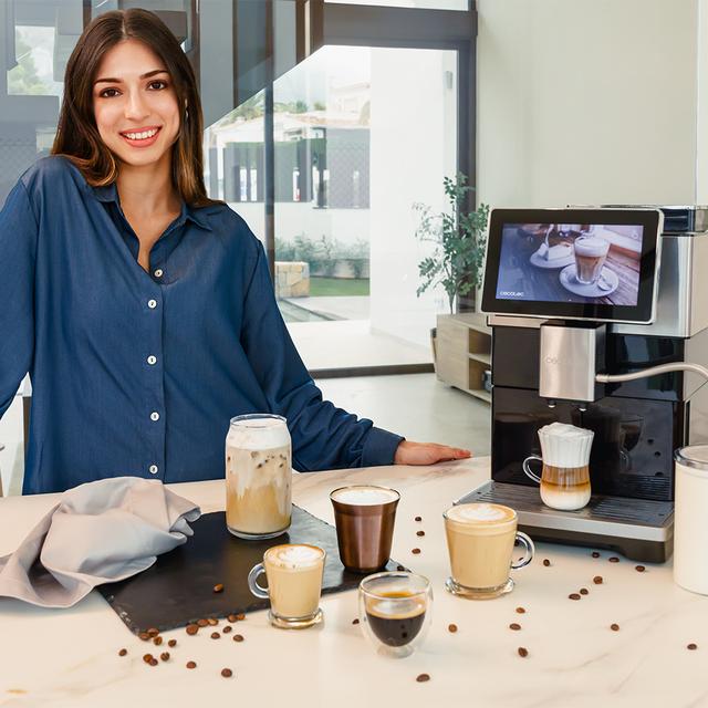 Cremmaet Tempo Cafetera superautomática con pantalla TFT de 7"