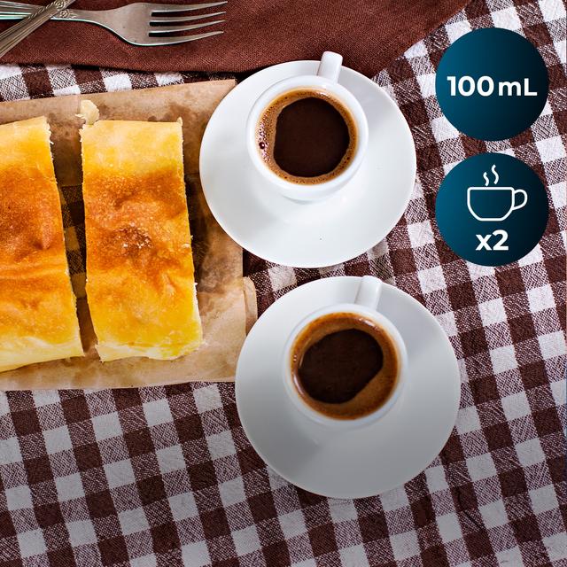 Caffettiera italiana Piccolina 200 realizzata in acciaio inossidabile di alta qualità ideale per 2 tazze di caffè.