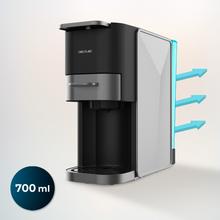 FreeStyle Compact Dark Sehr kompakte 5-in-1-Espressomaschine. Geeignet für gemahlenen Kaffee, Dolce Gusto, Nespresso, ESE-Pod und Senseo.