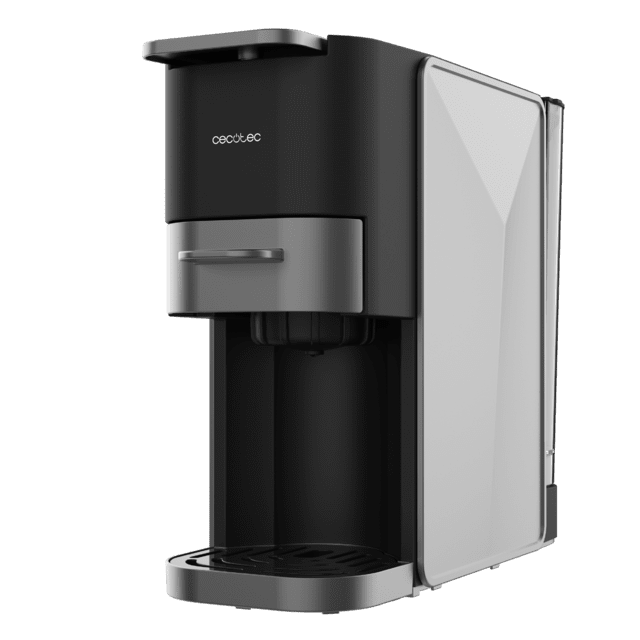 FreeStyle Compact Dark Sehr kompakte 5-in-1-Espressomaschine. Geeignet für gemahlenen Kaffee, Dolce Gusto, Nespresso, ESE-Pod und Senseo.