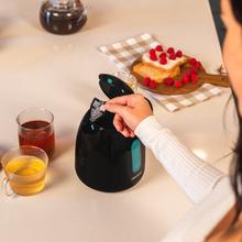 Thermosense 140 Black Hervidor de agua de 1 litro de capacidad, libre de BPA y con 2200 W.