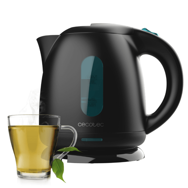 Thermosense 140 Black Jarro elétrico de 1 L de capacidade, isento de BPA e com 2200 W.