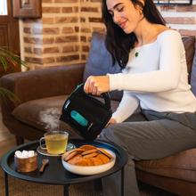 Thermosense 140 Black Hervidor de agua de 1 litro de capacidad, libre de BPA y con 2200 W.