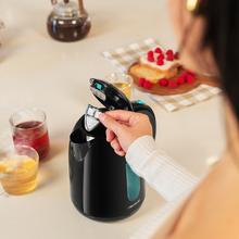 Thermosense 180 Black Hervidor de agua de 1,7 litros de capacidad, libre de BPA y con 2200 W.