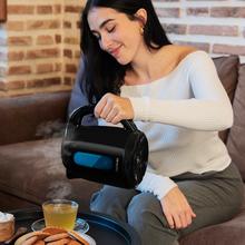 Thermosense 180 Black Hervidor de agua de 1,7 litros de capacidad, libre de BPA y con 2200 W.