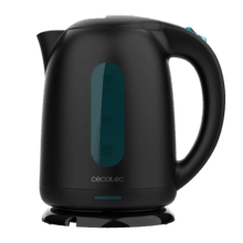 Hervidor de agua de 1,7 litros de capacidad, libre de BPA y con 2200 W.