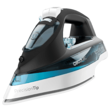 IronHero 2600 Force Ferro horizontal com jacto de vapor de 2600 W, 210 g/min e base altamente resistente e com deslizamento perfeito.