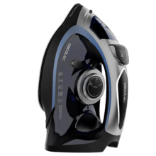 IronHero 3200 Force Anodized Fer à repasser avec 3200 W, jet de vapeur de 270 g/min et semelle anodisée ultra-glissante pour une durabilité maximale.