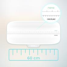 Nana BabyCare SmartWeight 60 x 25 cm : le pèse-bébé dispose d'une grande surface sur laquelle vous pouvez obtenir une mesure précise de la taille et le poids de votre bébé.