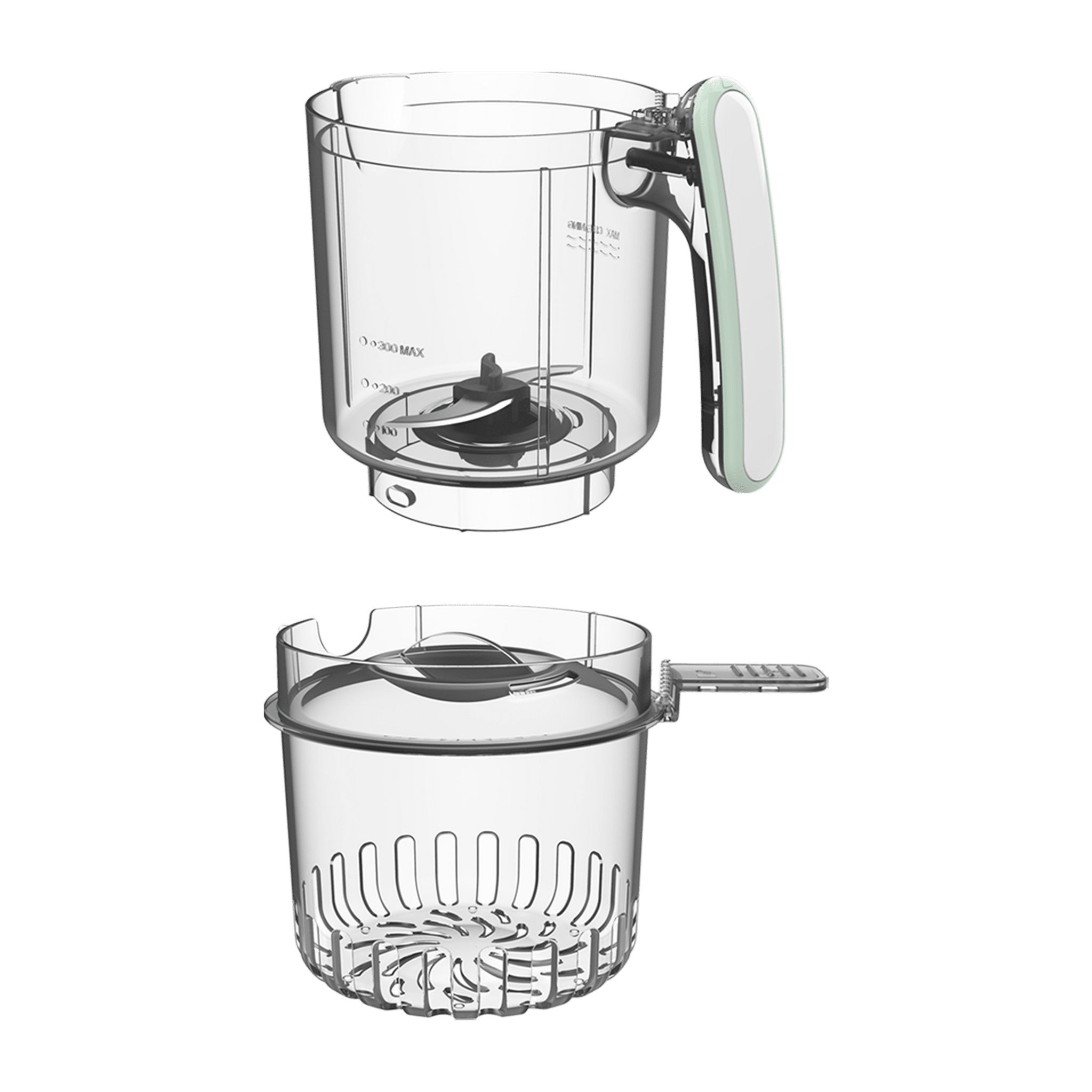 Jarra y cesta de cocción del robot de cocina para bebé Cecotec Nana BabyCare FoodProcessor